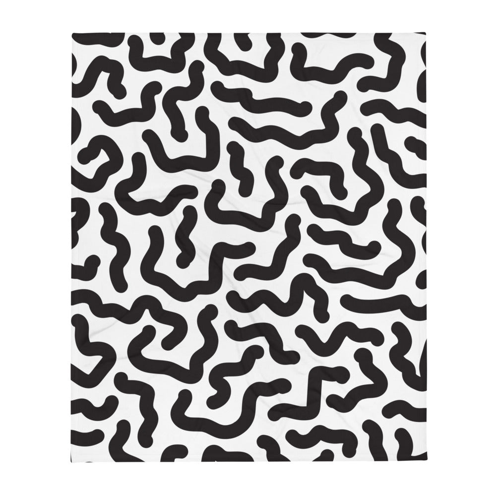Noodles Throw Blanket