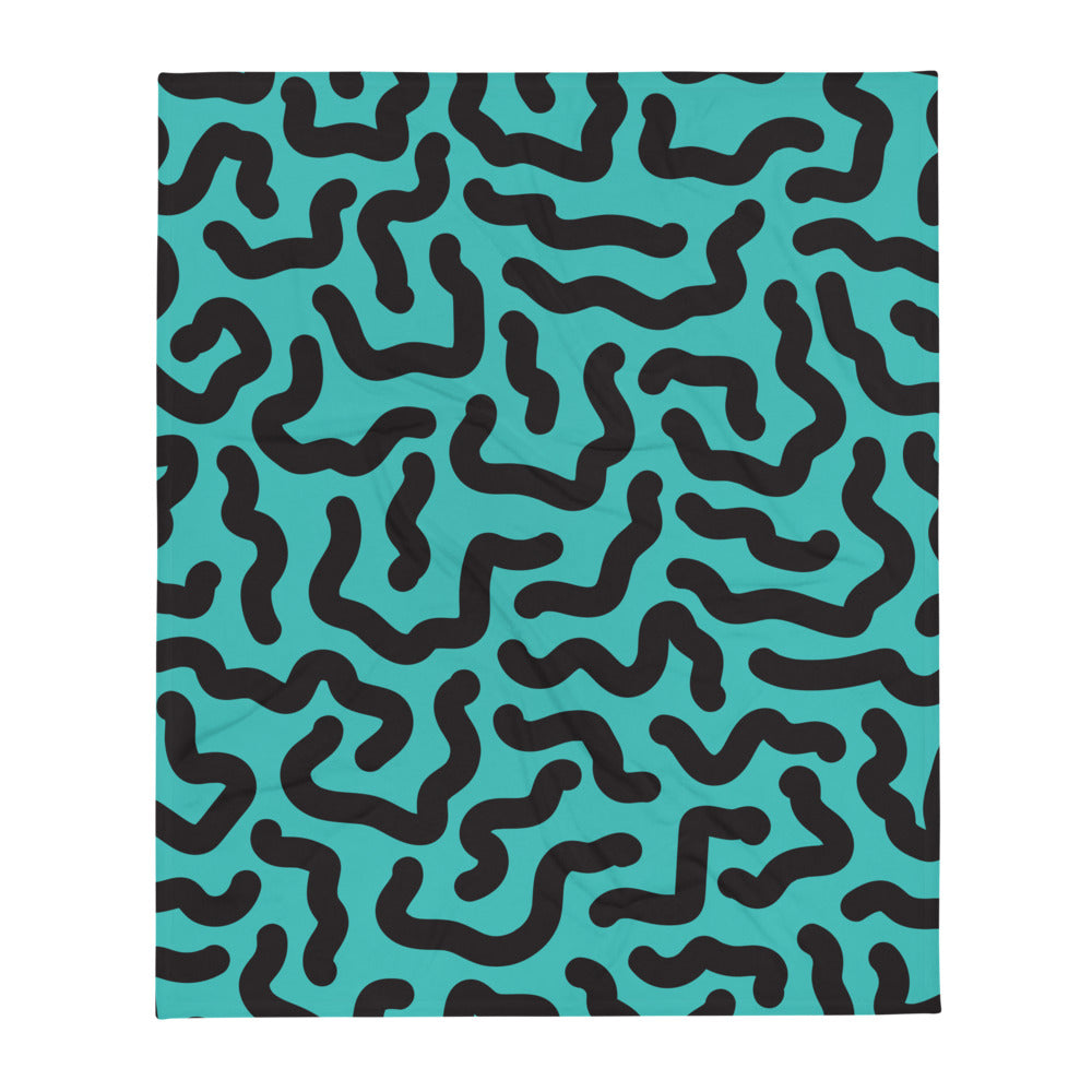 Noodles Throw Blanket