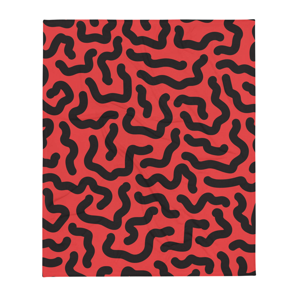 Noodles Throw Blanket