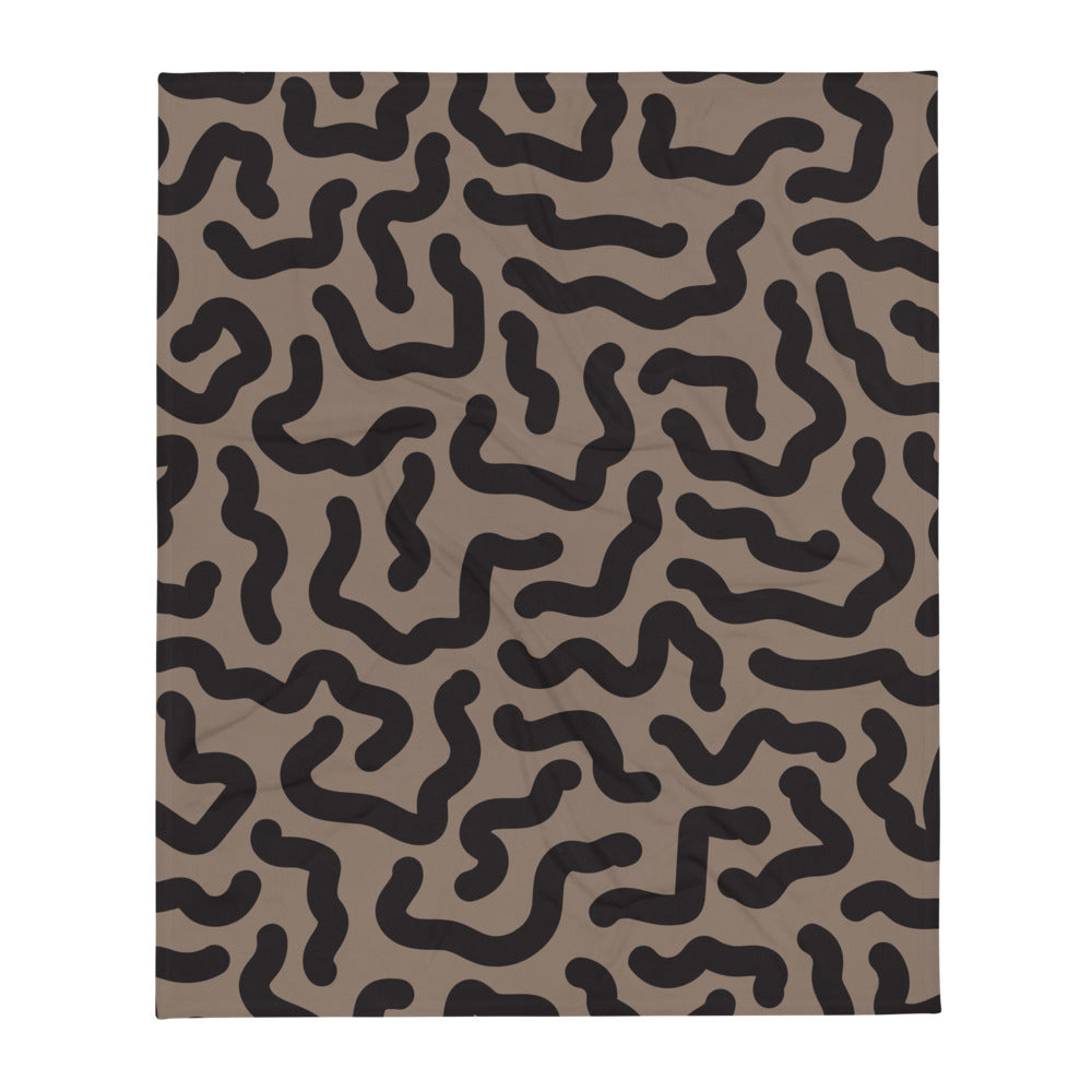 Noodles Throw Blanket