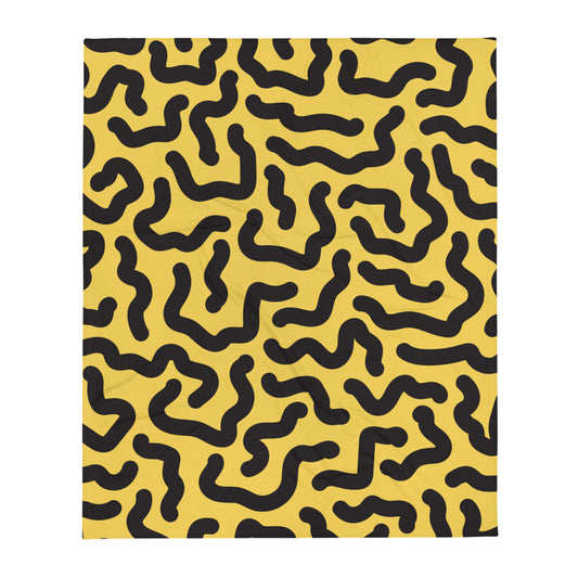 Noodles Throw Blanket
