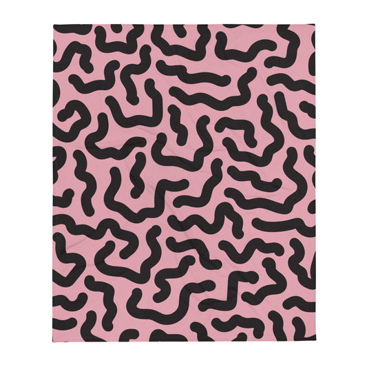 Noodles Throw Blanket