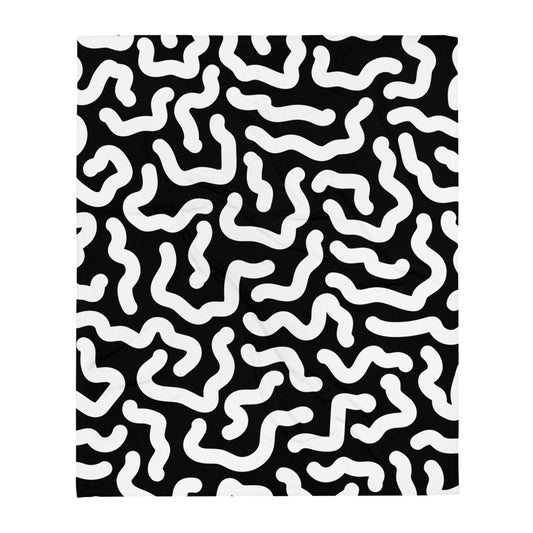 Noodles Throw Blanket