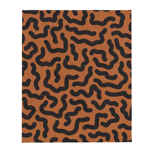 Noodles Throw Blanket