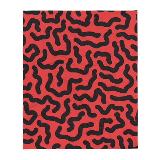 Noodles Throw Blanket