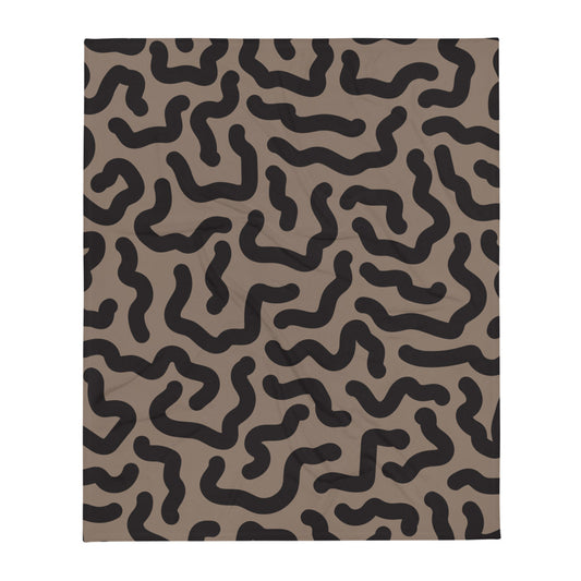 Noodles Throw Blanket